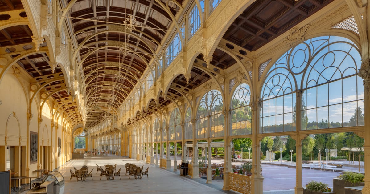 Jugendstil-Architektur in Marienbad — Ein Rundgang
