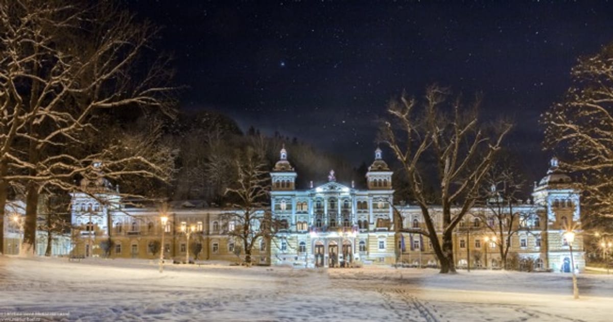 New Year's Eve in Mariánské Lázně — quiet and festive celebrations