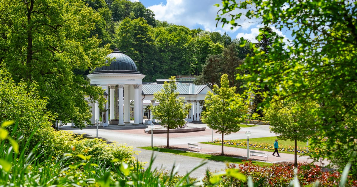 Die Quellen erwarten Sie — Ihre Kur in Marienbad