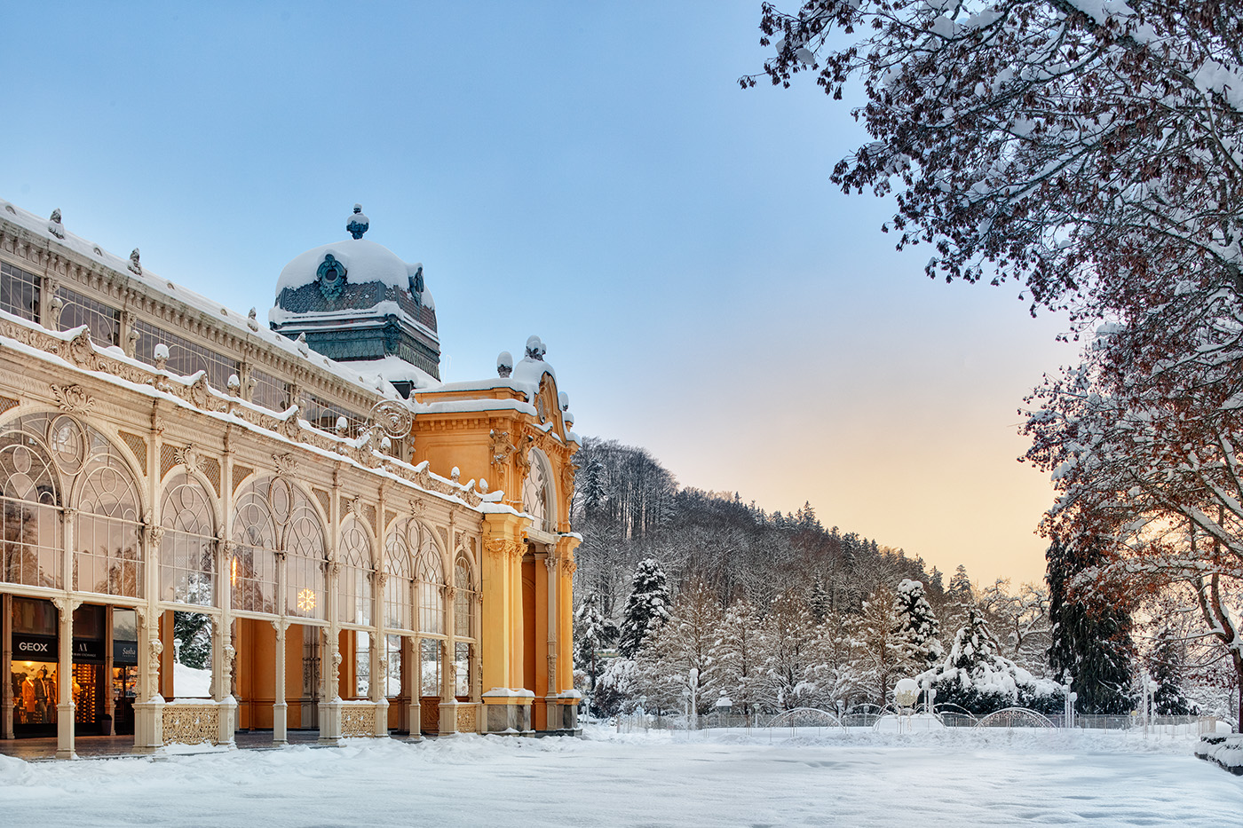 Cross-Country Skiing in Mariánské Lázně: Five Groomed Loops Above Town — and a Piste by the Colonnade