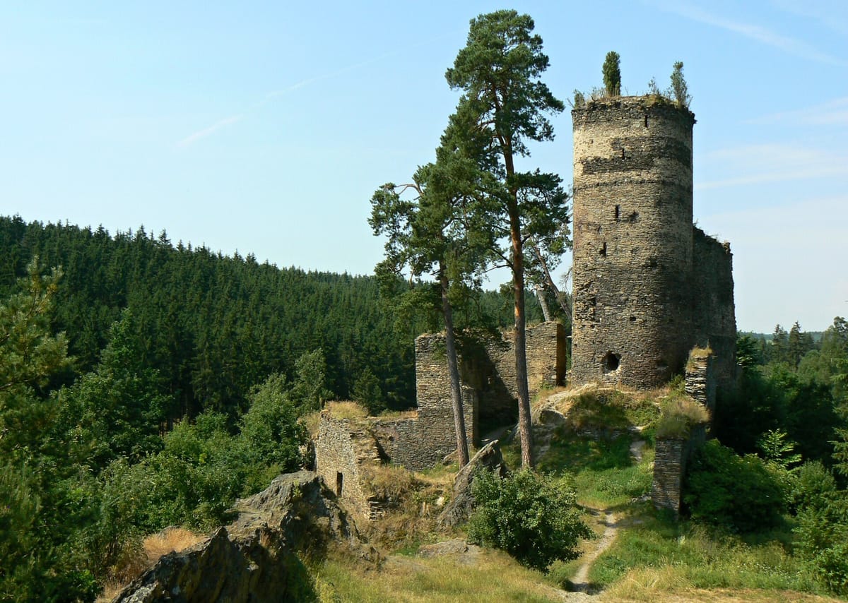 Gutštejn Castle Ruin