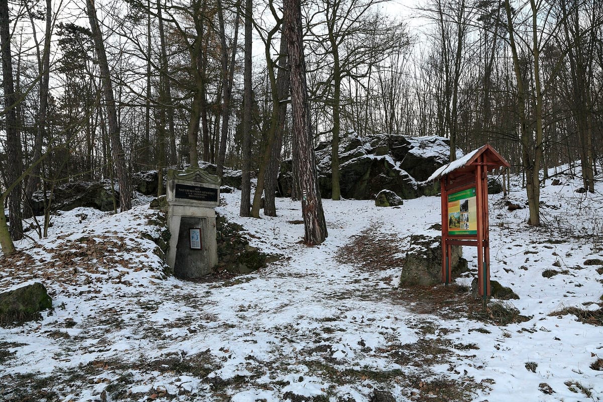 Komorní Hůrka Volcano